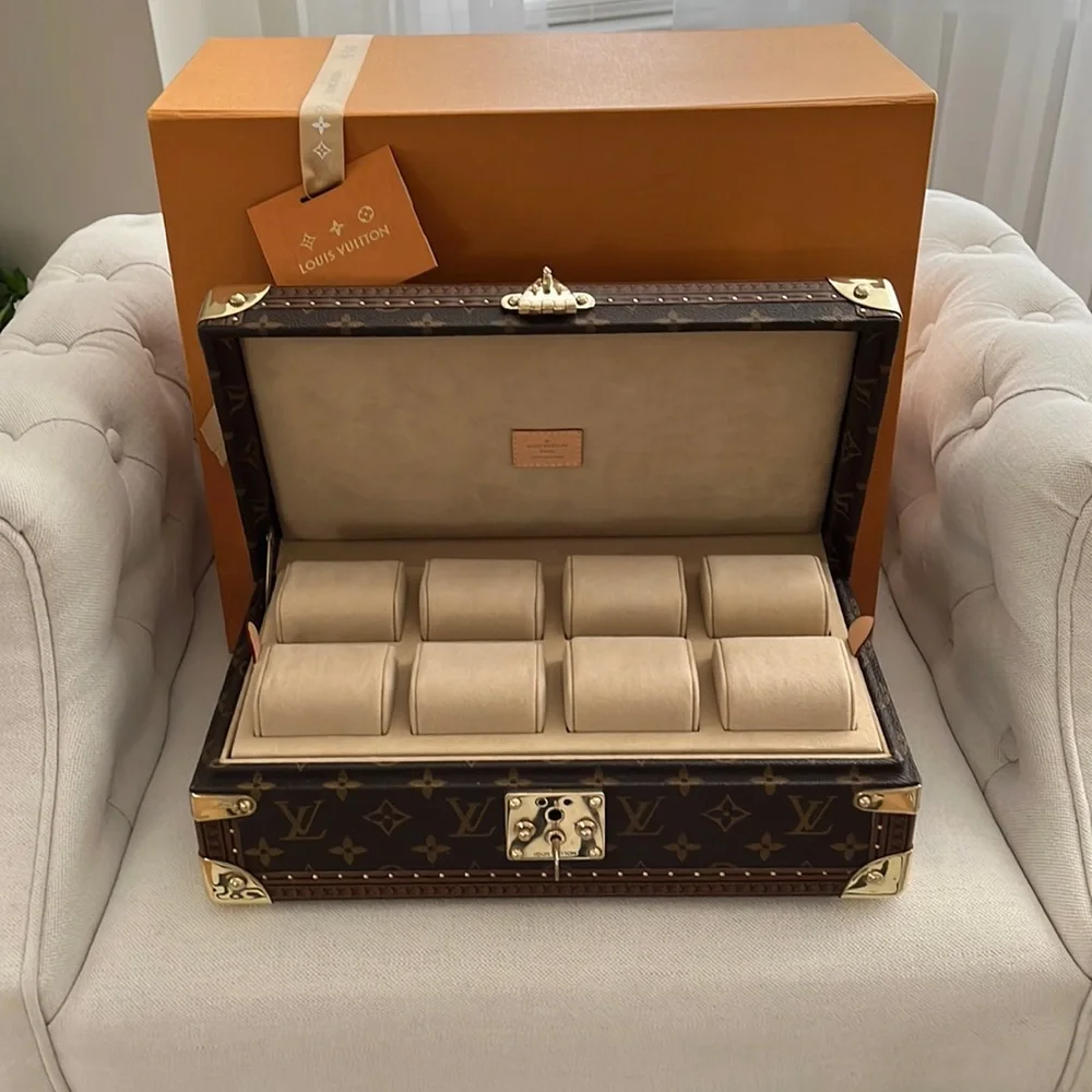 Louis Vuitton Monogram 8 Montres Watch Case - Picture 2 of 15
